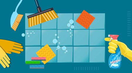 Cleaning supplies and tools