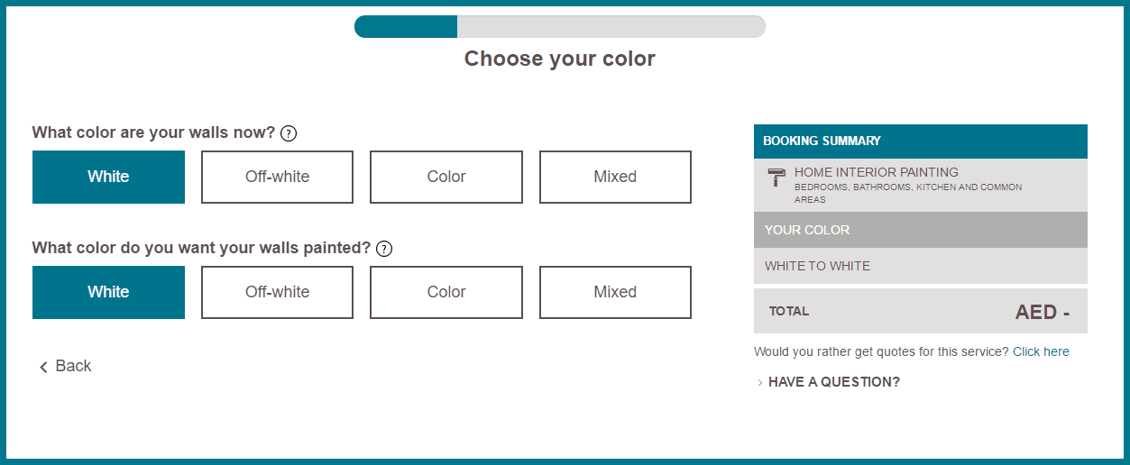 ServiceMarket - Choose your color 