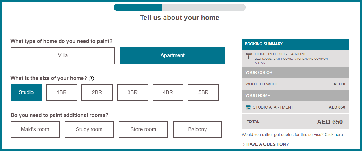 ServiceMarket - Tell us about your home