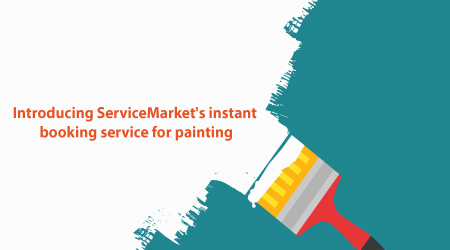 ServiceMarket's instant booking services for painting