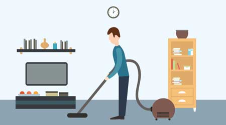 Cleaning up your home after a Dubai sandstorm