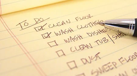 Summer Cleaning Checklist