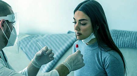 test positive for COVID-19