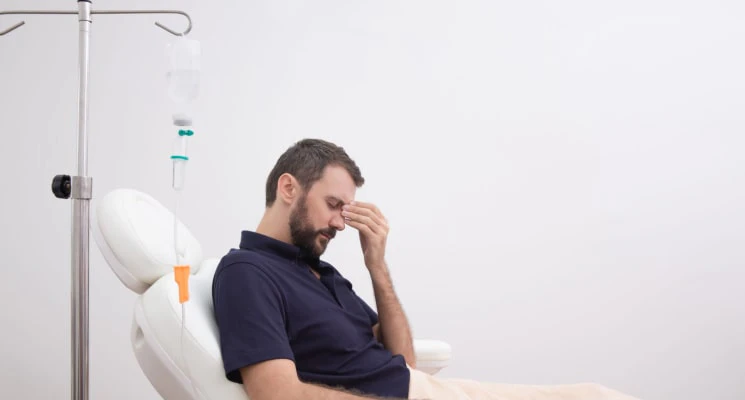 IV drip for hangover in Dubai