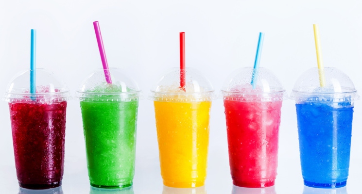 colored Sugary Beverages