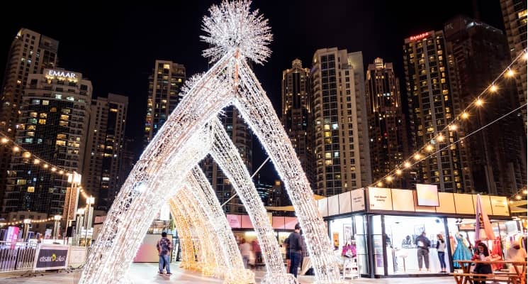 winter markets in Dubai