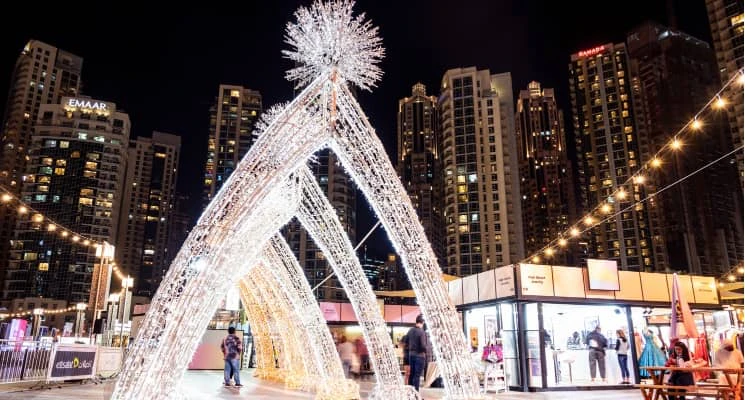 winter markets in Dubai